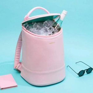 Corkcicle pink/rose quartz Eola cooler bag/backpack